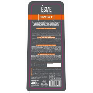 Dušo gelis-šampūnas Sport "ESME" 400g